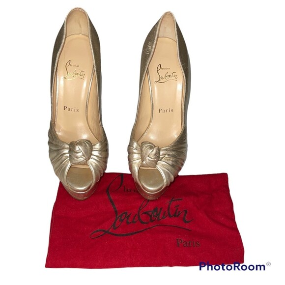 Christian Louboutin Heels 36.5 Platform Heels  *Rare* - Picture 4 of 11